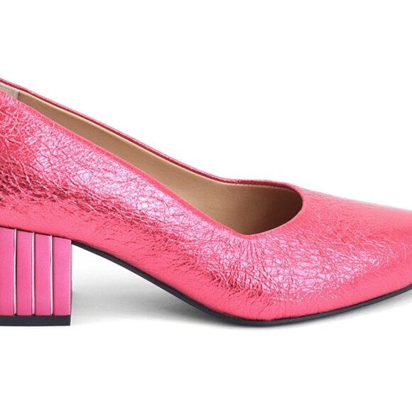 Fluevog Effortless family "Bebe" in metallic pink, size 7 - Picture 11 of 14